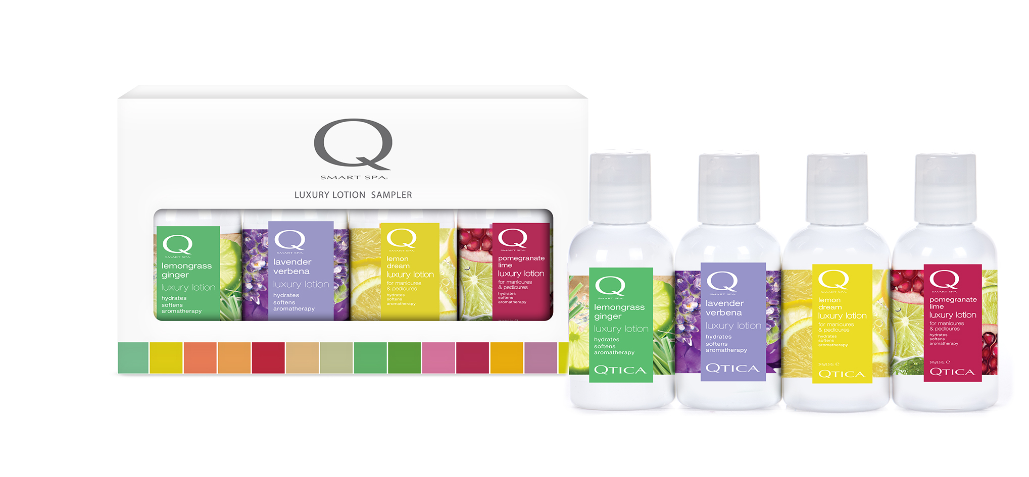 Smart Spa Lotion Sampler: Clean & Crisp